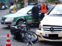 VU Motorrad gegen PKW Koeln Muehlenbach P27